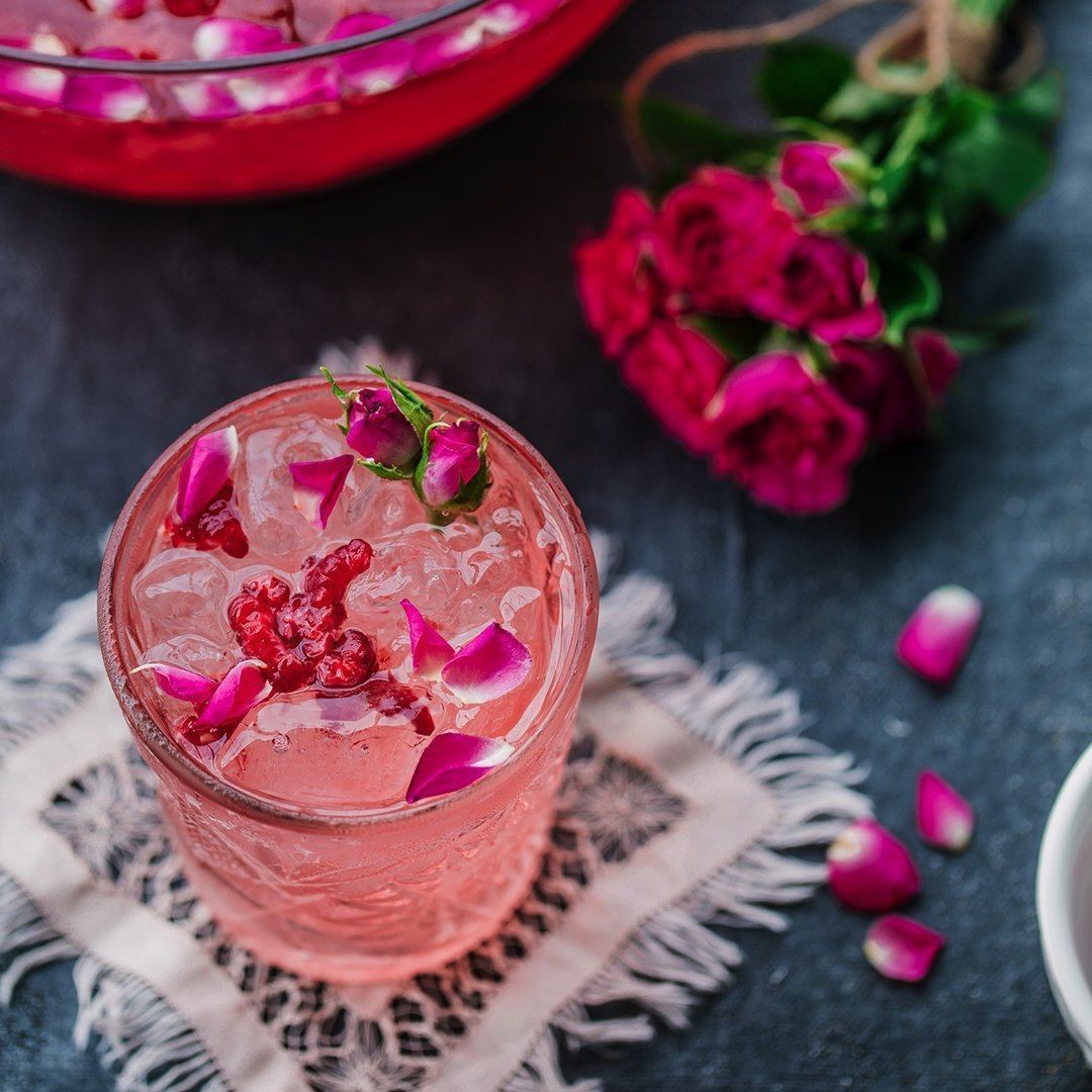SodaStream Recipe: Raspberry Rosé Punch