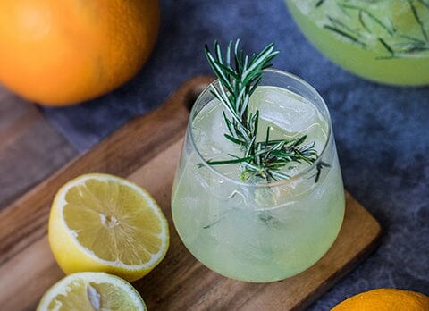 Rosemary Citrus Winter Spritzer