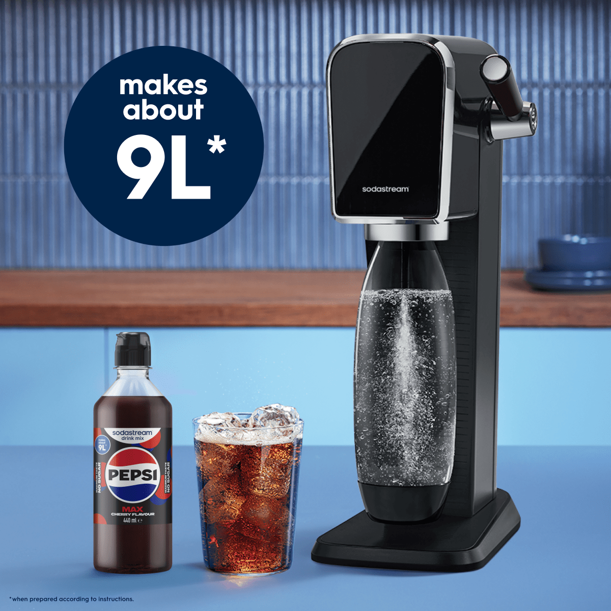 キッチン家電 sodastream Sodastream Pepsi Max Cherry Syrup 440ml – SodaStream UK