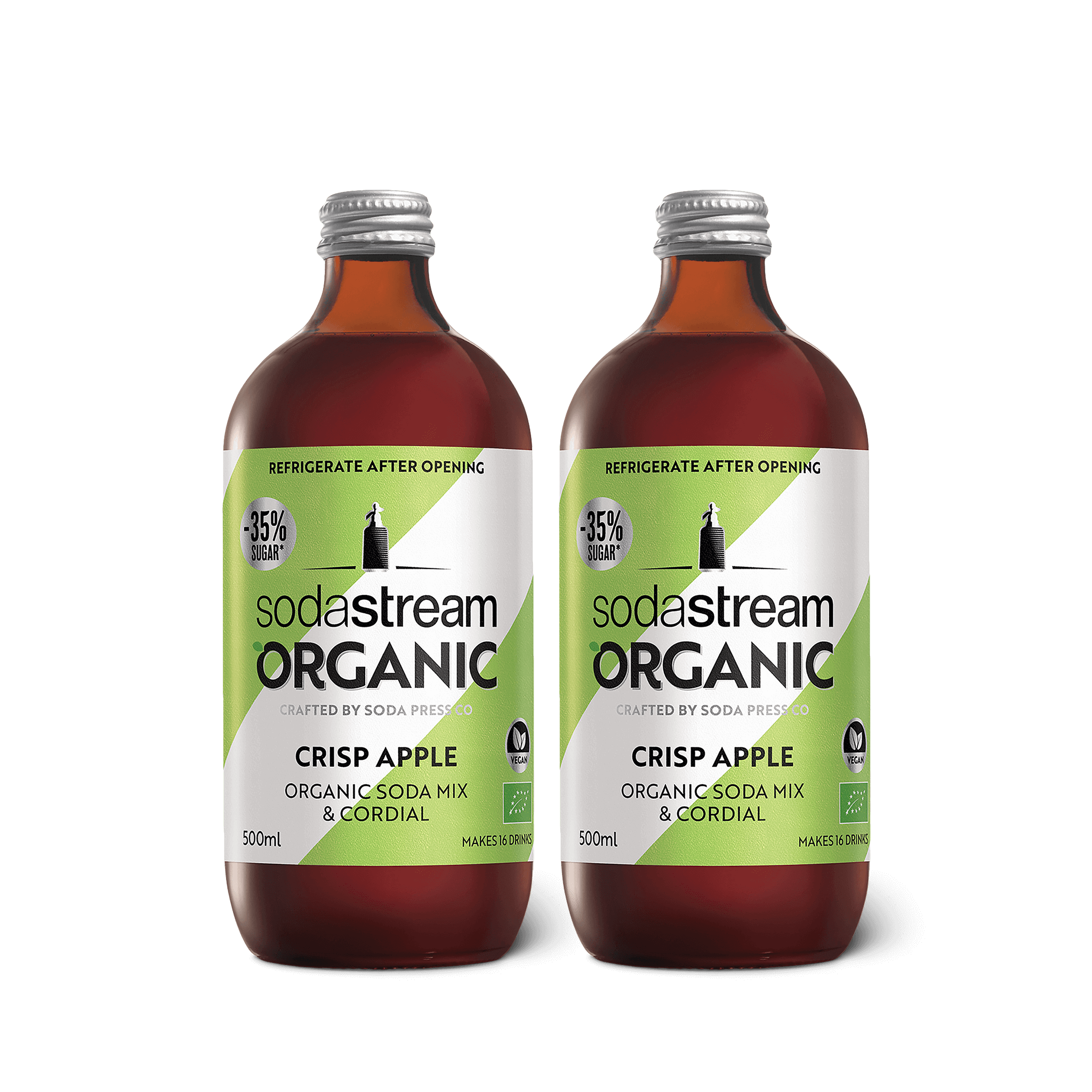 Sodastream Organic Crisp Apple Twin Pack sodastream