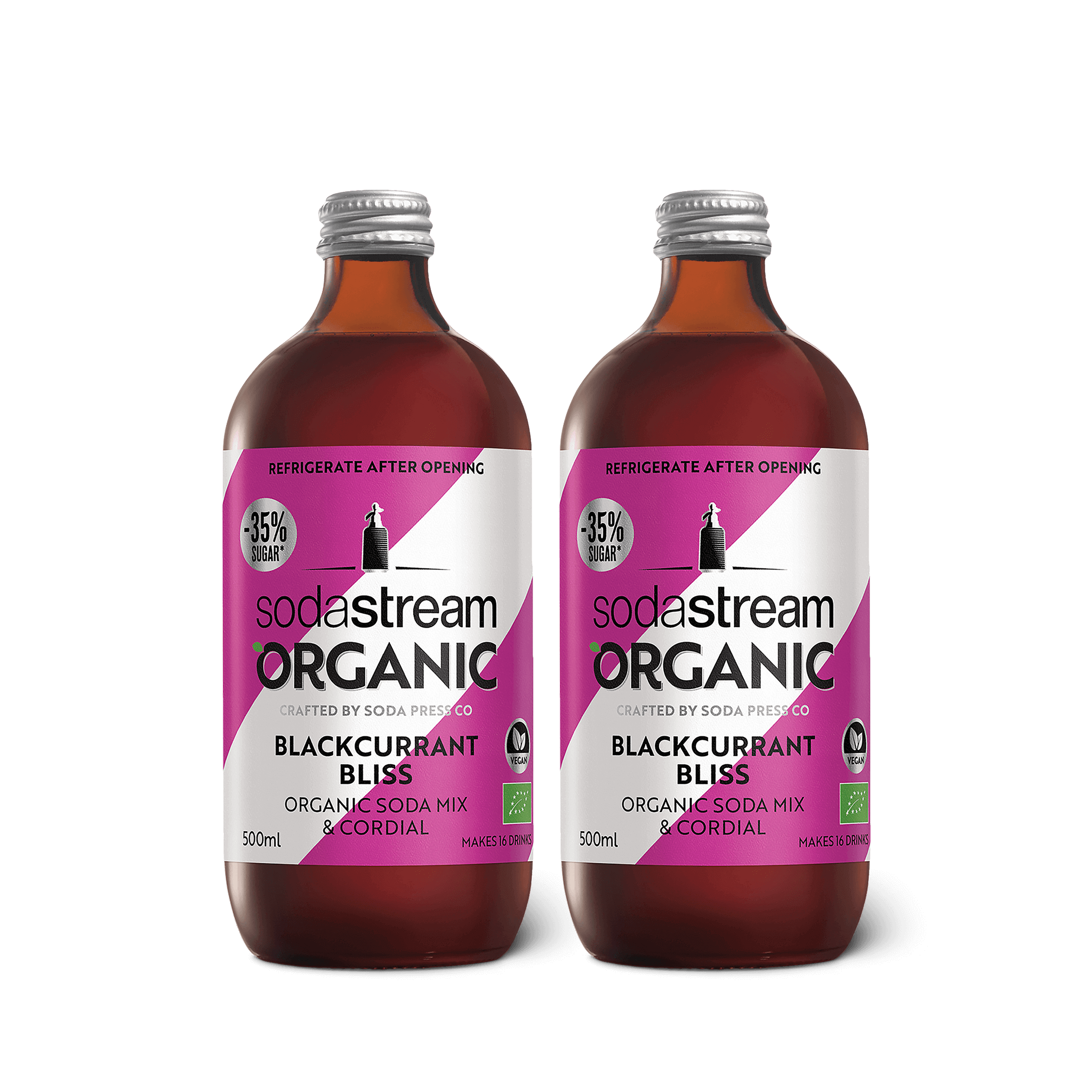 Sodastream Organic Blackcurrant Bliss Twin Pack