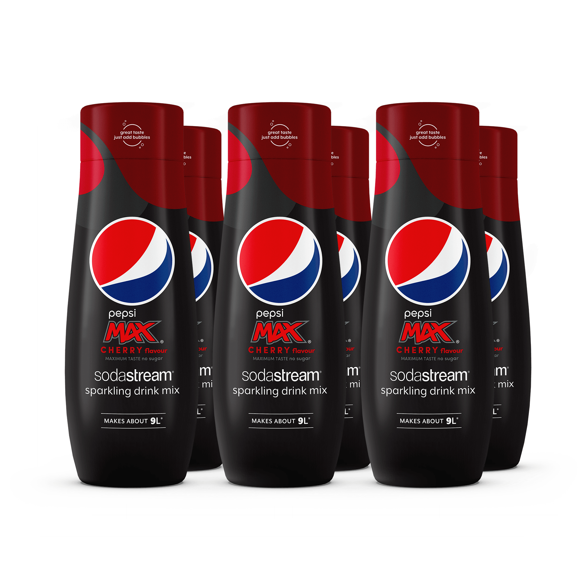 Pepsi Max Cherry 6-Pack syrup flavour