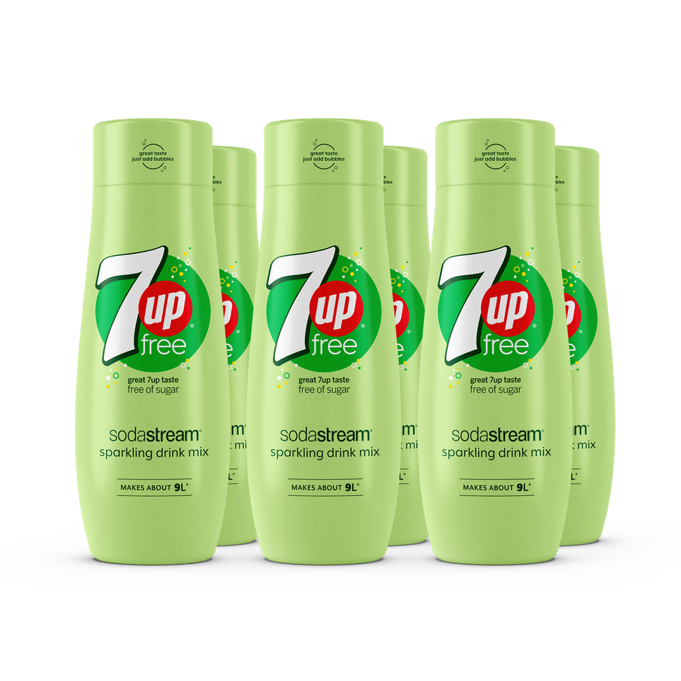SodaStream 7UP Free 6-pack Syrup Flavour