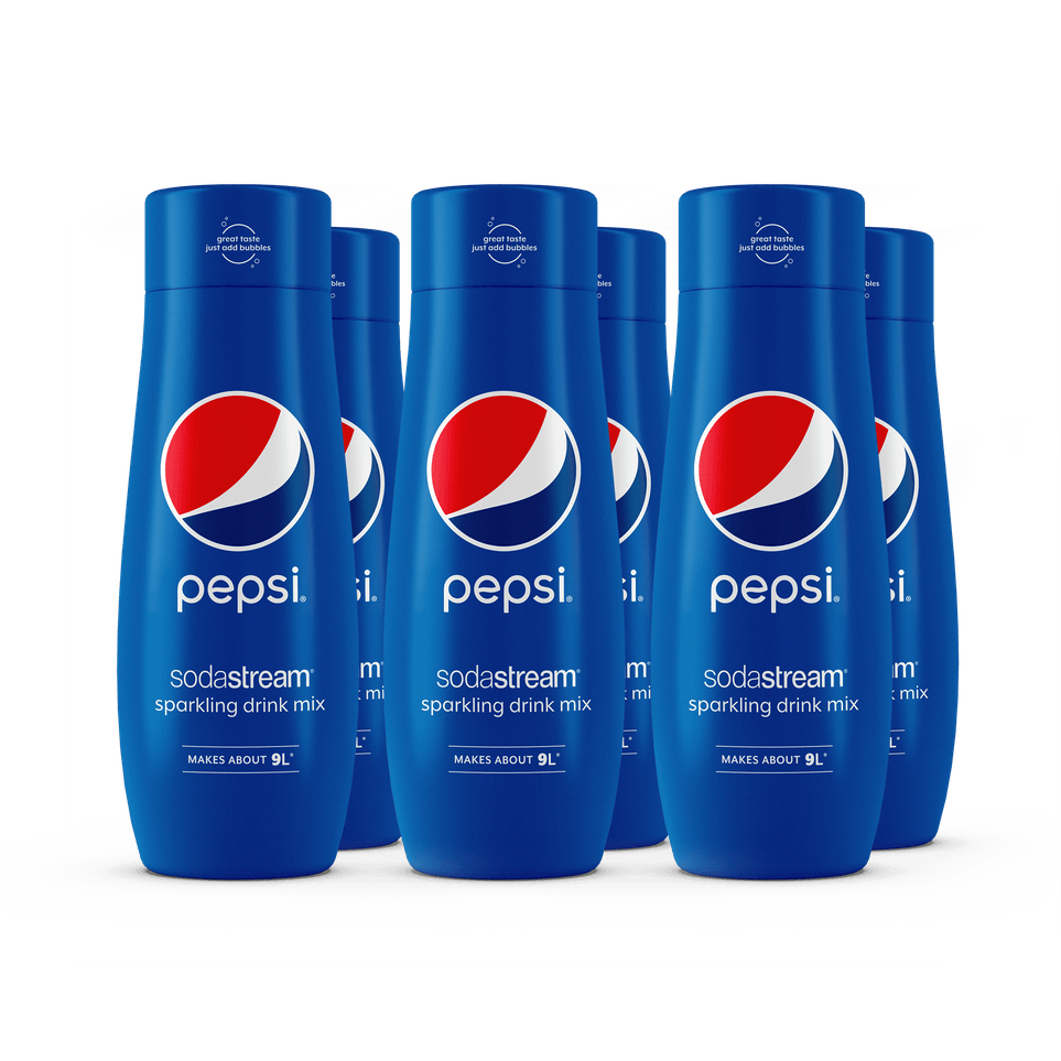 SodaStream Pepsi 6-pack Syrup