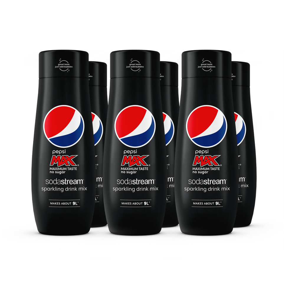 SodaStream Pepsi Max 6-pack Syrup Flavour