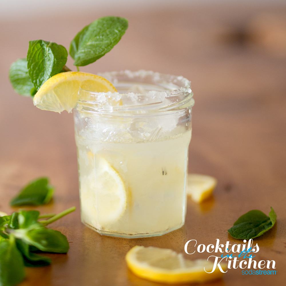 SodaStream Lemon Drop Martini Recipe