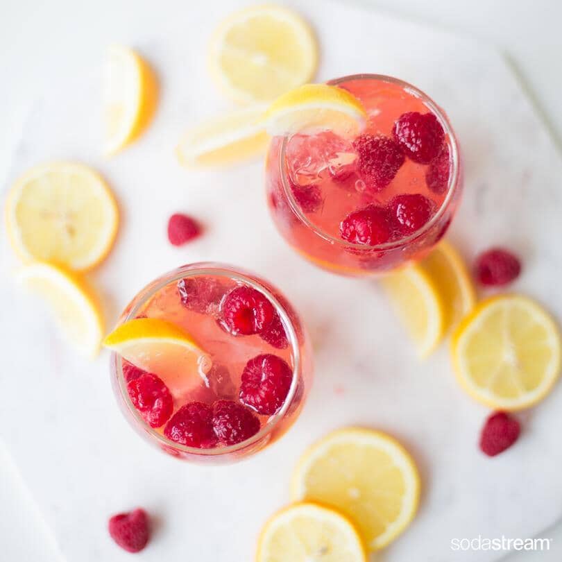 SodaStream Summer Sunrise cocktail recipe