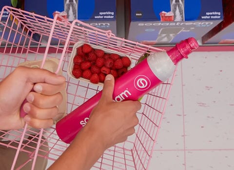 How to exchange your empty Sodastream CO2 cylinders in-store.