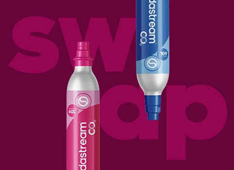 trade in your spare Sodastream cylinders and get a discount on your next purchase from sodastream.co.uk