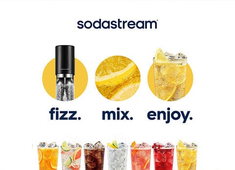 can I fizz liquids other than water in my Sodastream?