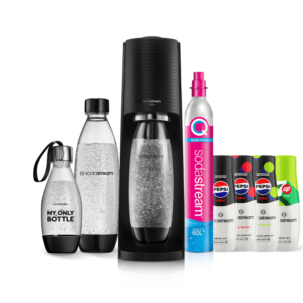 SodaStream Terra Black Pepsi Bundle