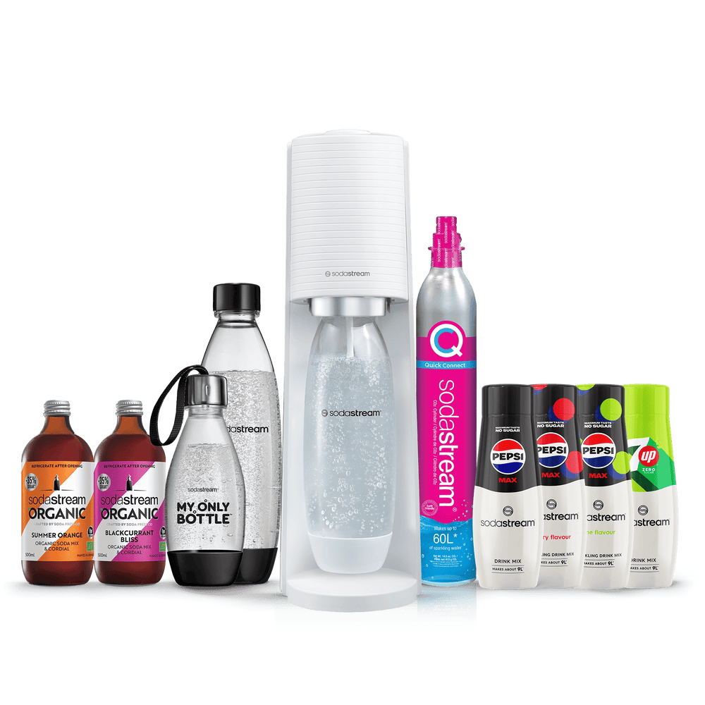 SodaStream Terra White Pepsi Plus Bundle