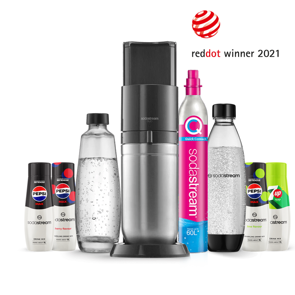 sodastream duo black hydration kit