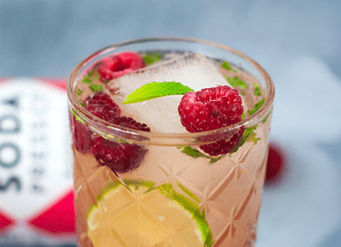 Virgin Raspberry Mint Mojito