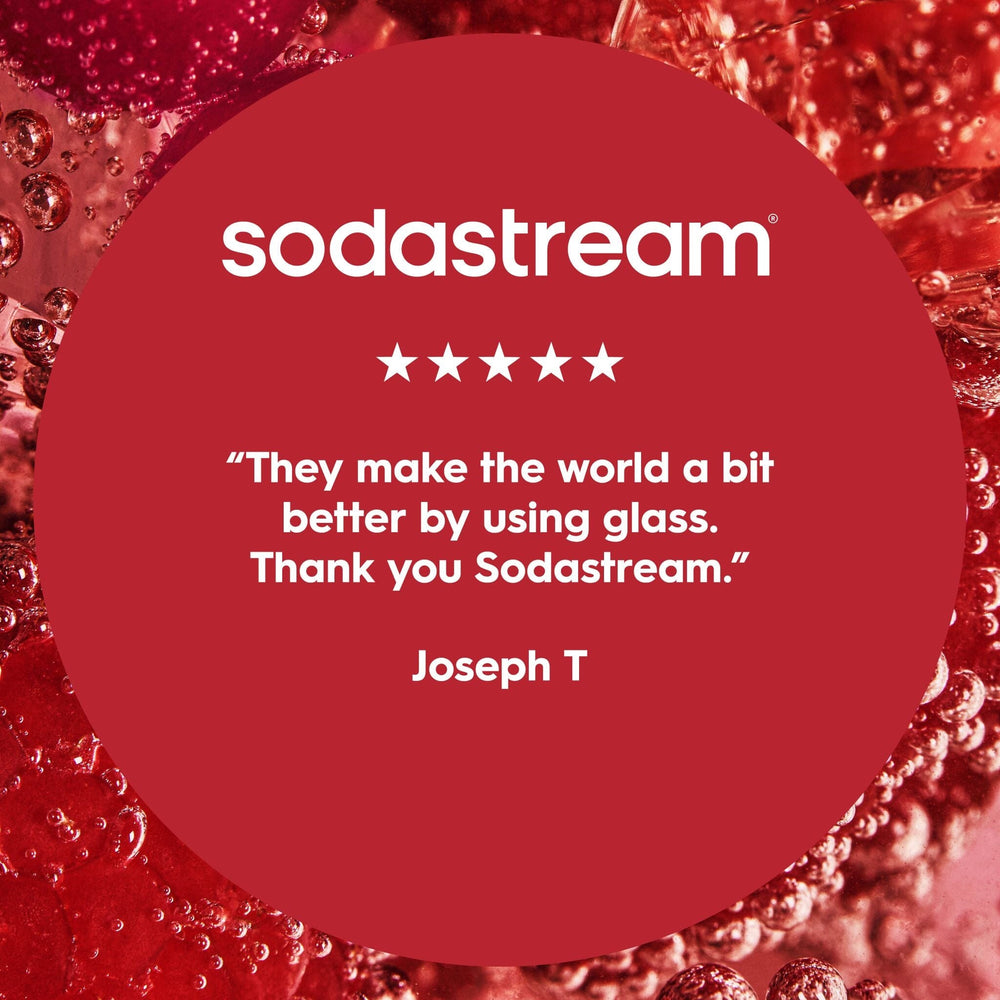 Sodastream DUO® Glass Sparkling Water Bottle 1L