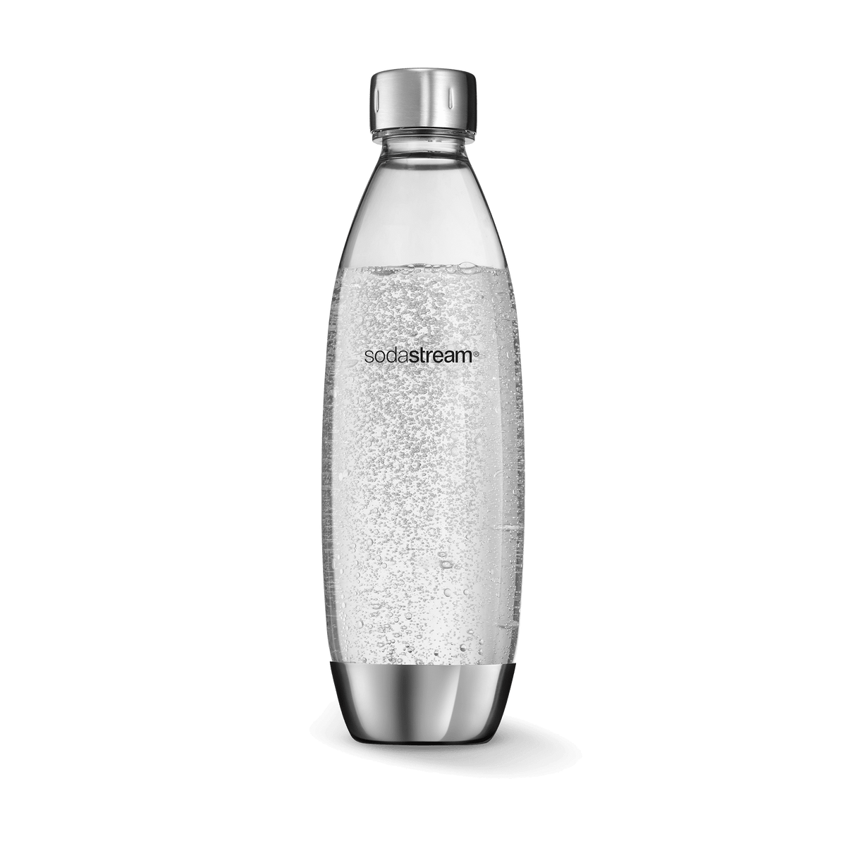 Single Sodastream SodaStream 1L Slim Fuse Bottle Stainless Steel – SodaStream UK