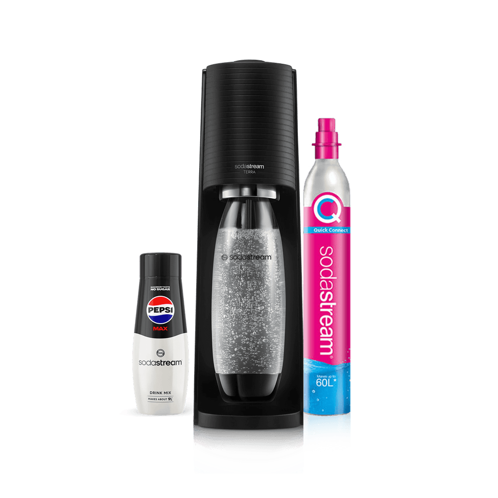 sodastream terra black starter bundle