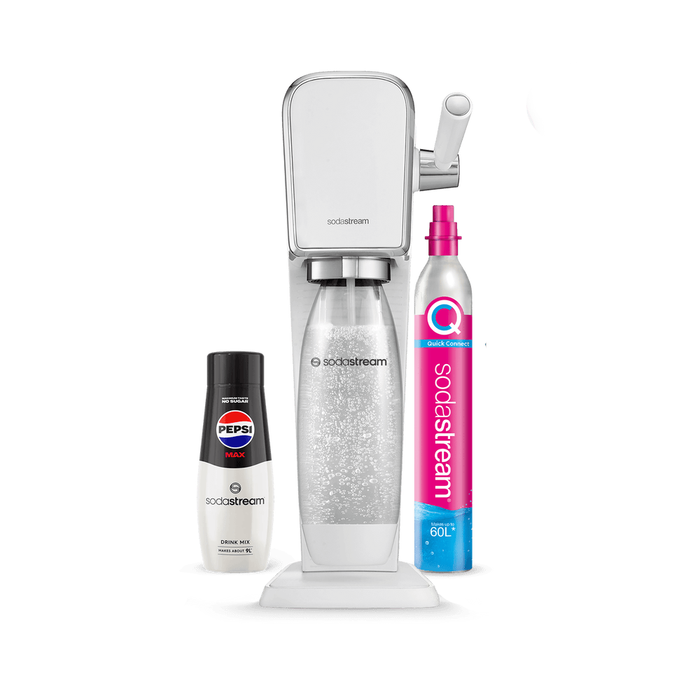 sodastream art white starter bundle