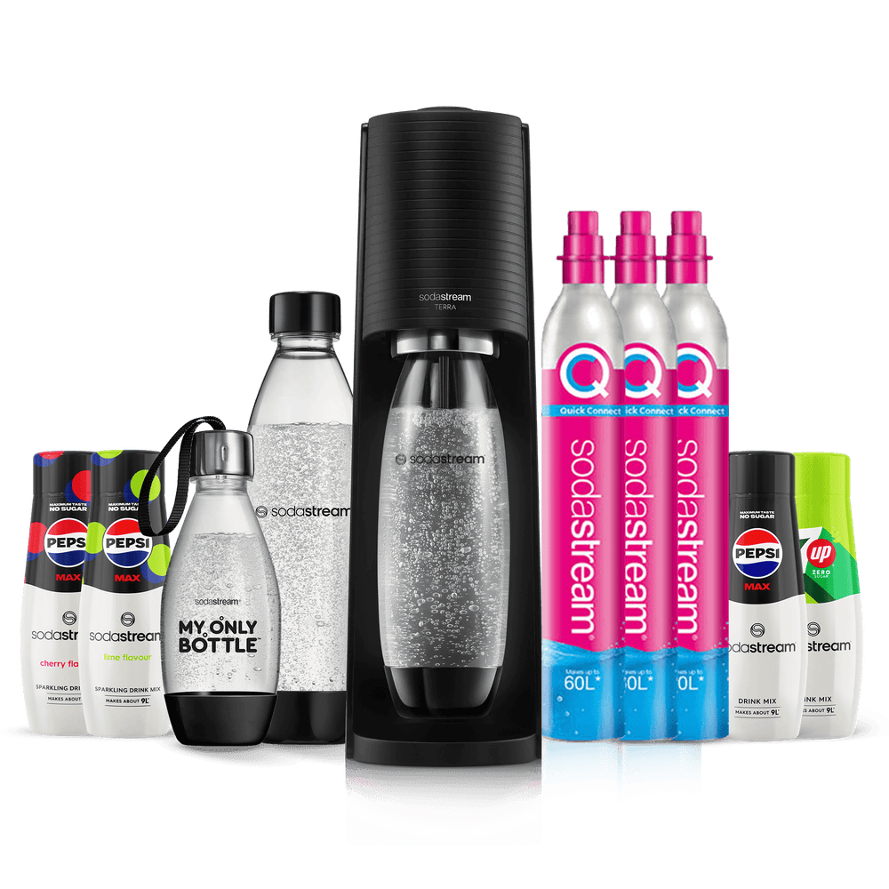 sodastream Terra black ultimate bundle