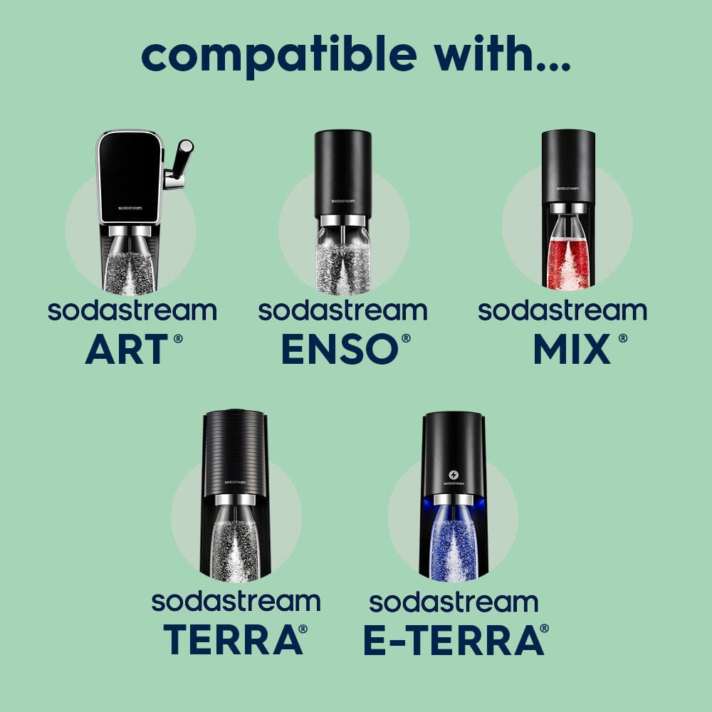 Sodastream Fizz & Go® Easy Mix Sparkling Water Bottle Mint 710 ml