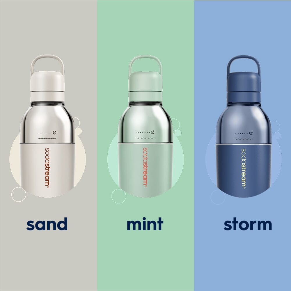 Sodastream Fizz & Go® Easy Mix Sparkling Water Bottle Sand 710 ml