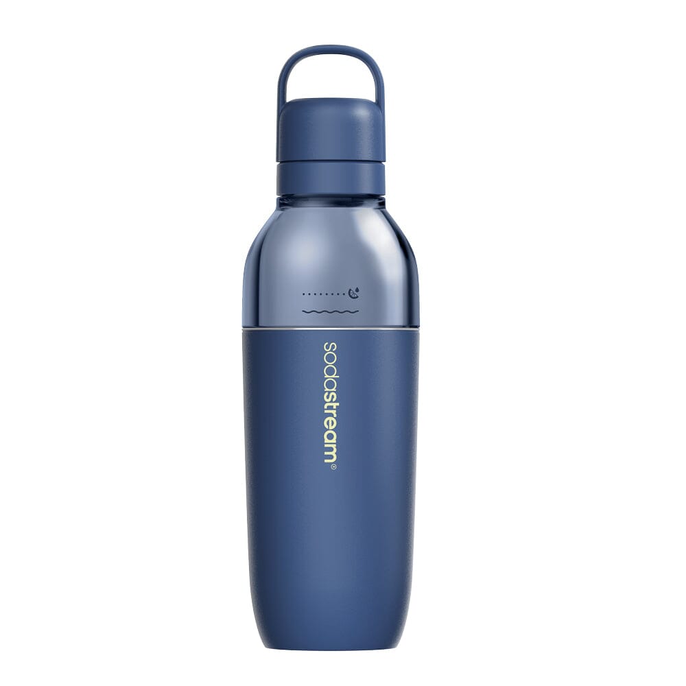Sodastream Fizz & Go® Easy Mix Sparkling Water Bottle Storm Blue 710 ml