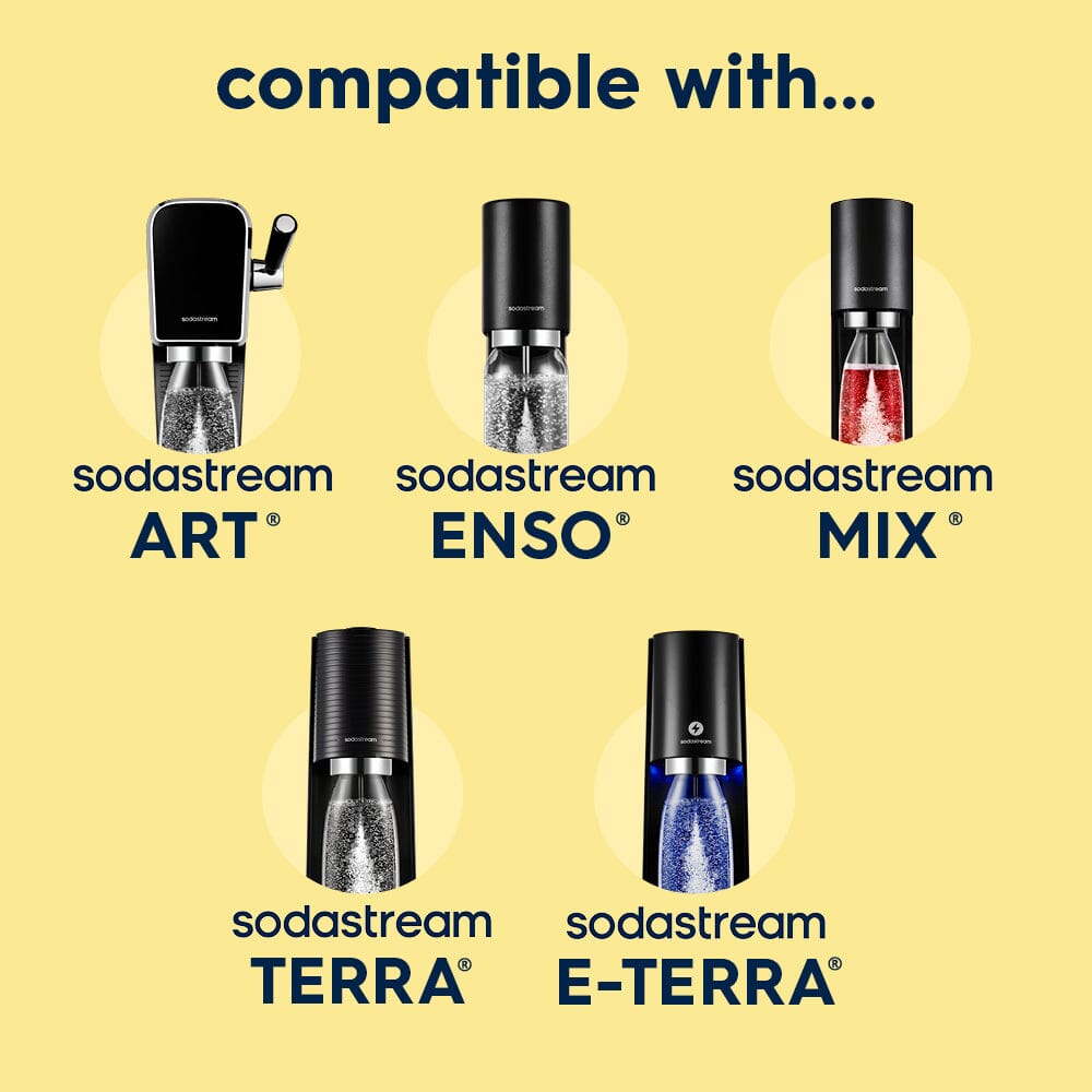 Sodastream Fizz & Go® Easy Mix Sparkling Water Bottle Sand 710 ml