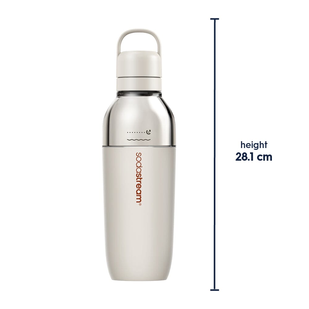Sodastream Fizz & Go® Easy Mix Sparkling Water Bottle Sand 710 ml