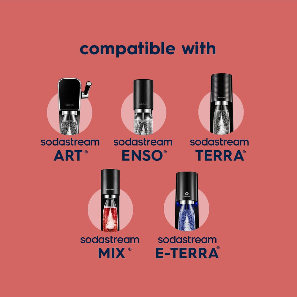 Sodastream Fizz & Refresh™ ENSO Stainless Steel Sparkling Water Bottle 1L