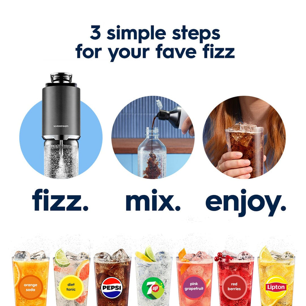 Sodastream Fruits & Mixers Bundle 4 Pack Syrup Drink Mix 4 x 440ml – 5