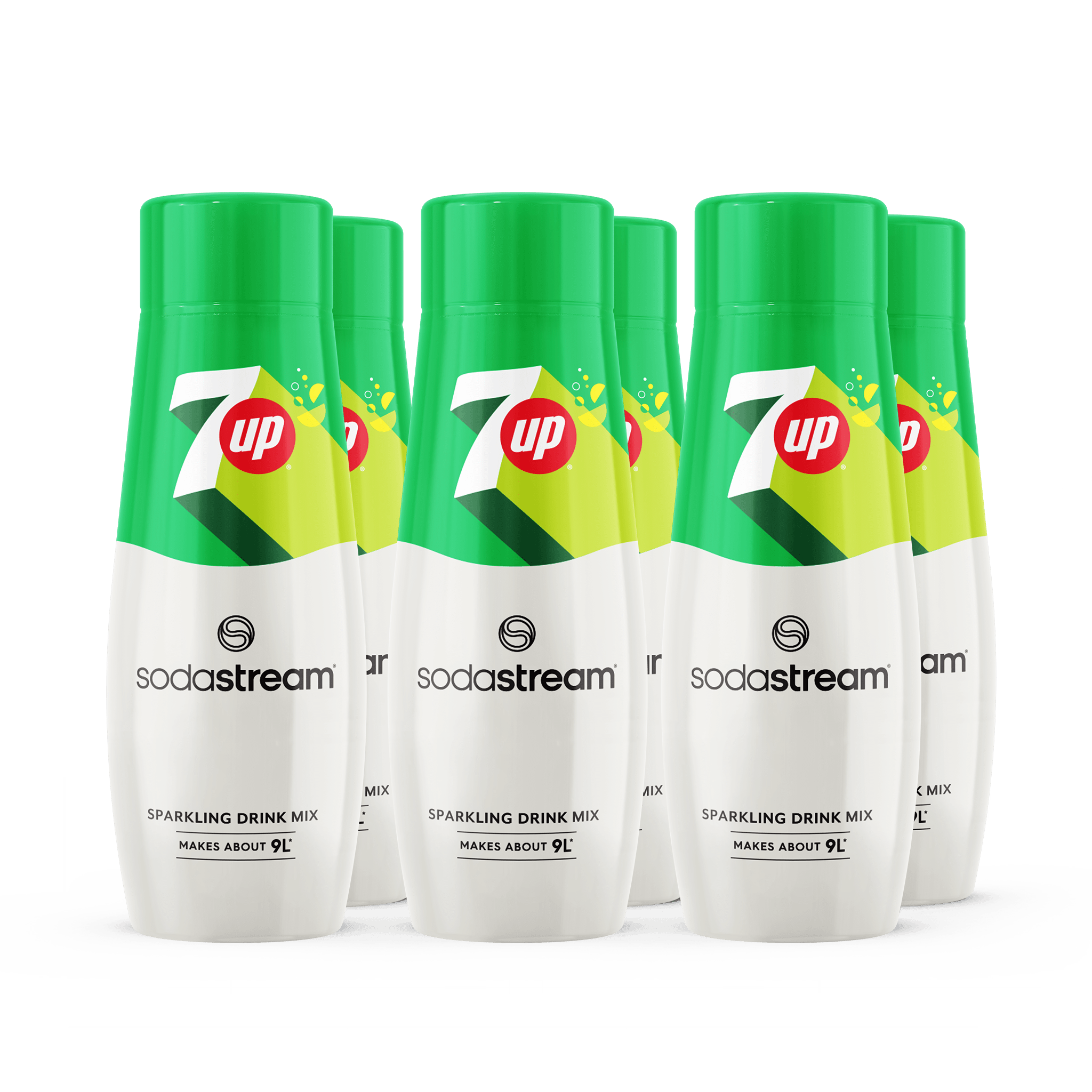 7UP 6-pack sodastream