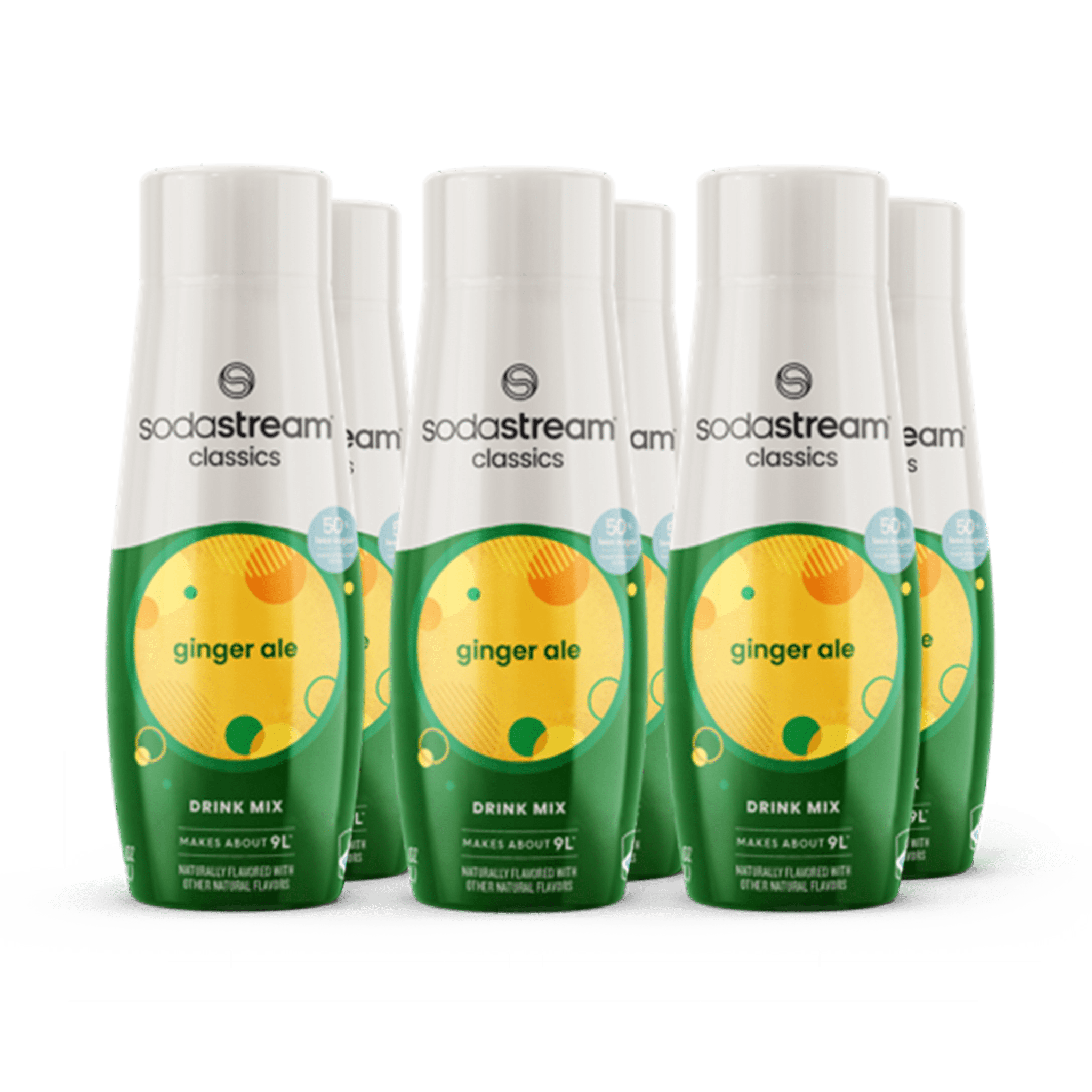 6-pack Ginger Ale 440ml sodastream