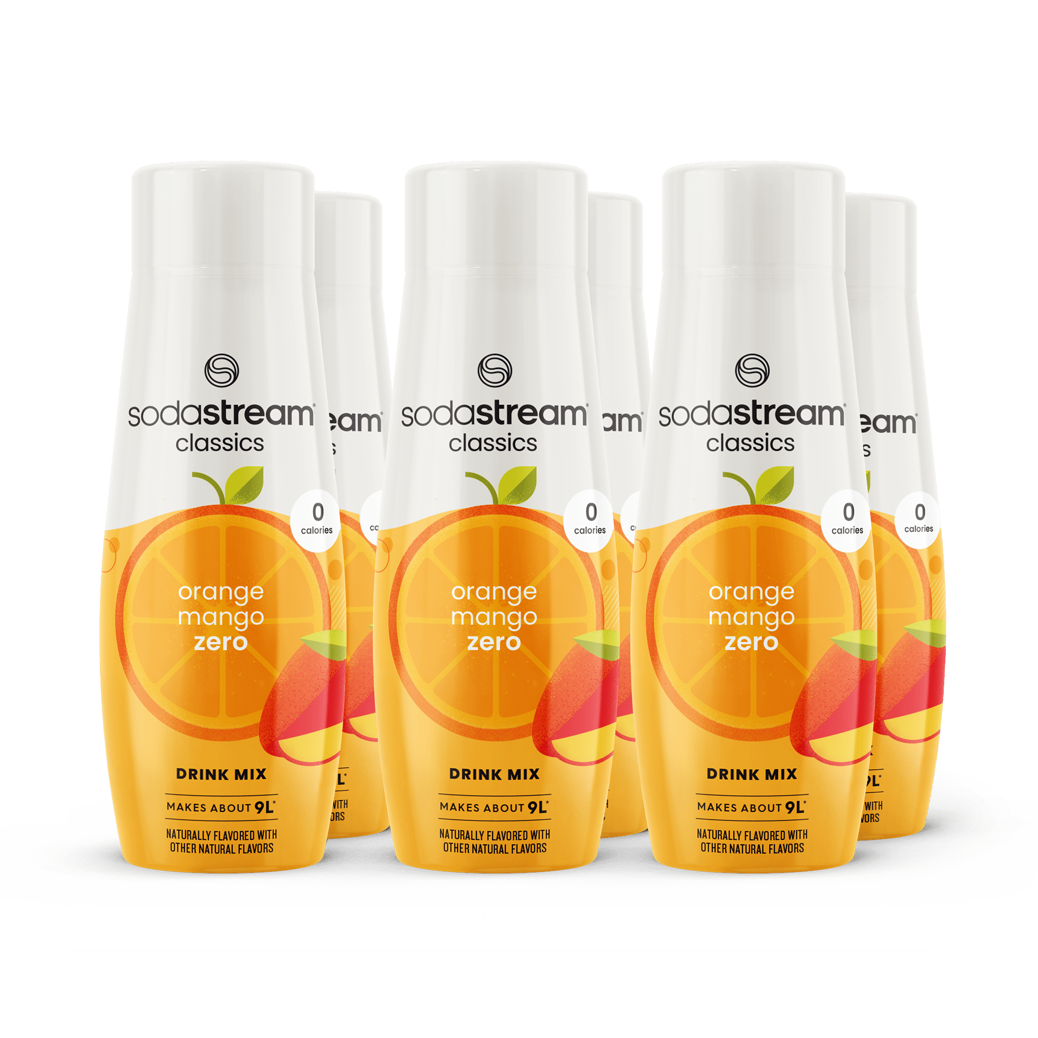 SodaStream Classics Orange & Mango No Sugar 6-pack sodastream