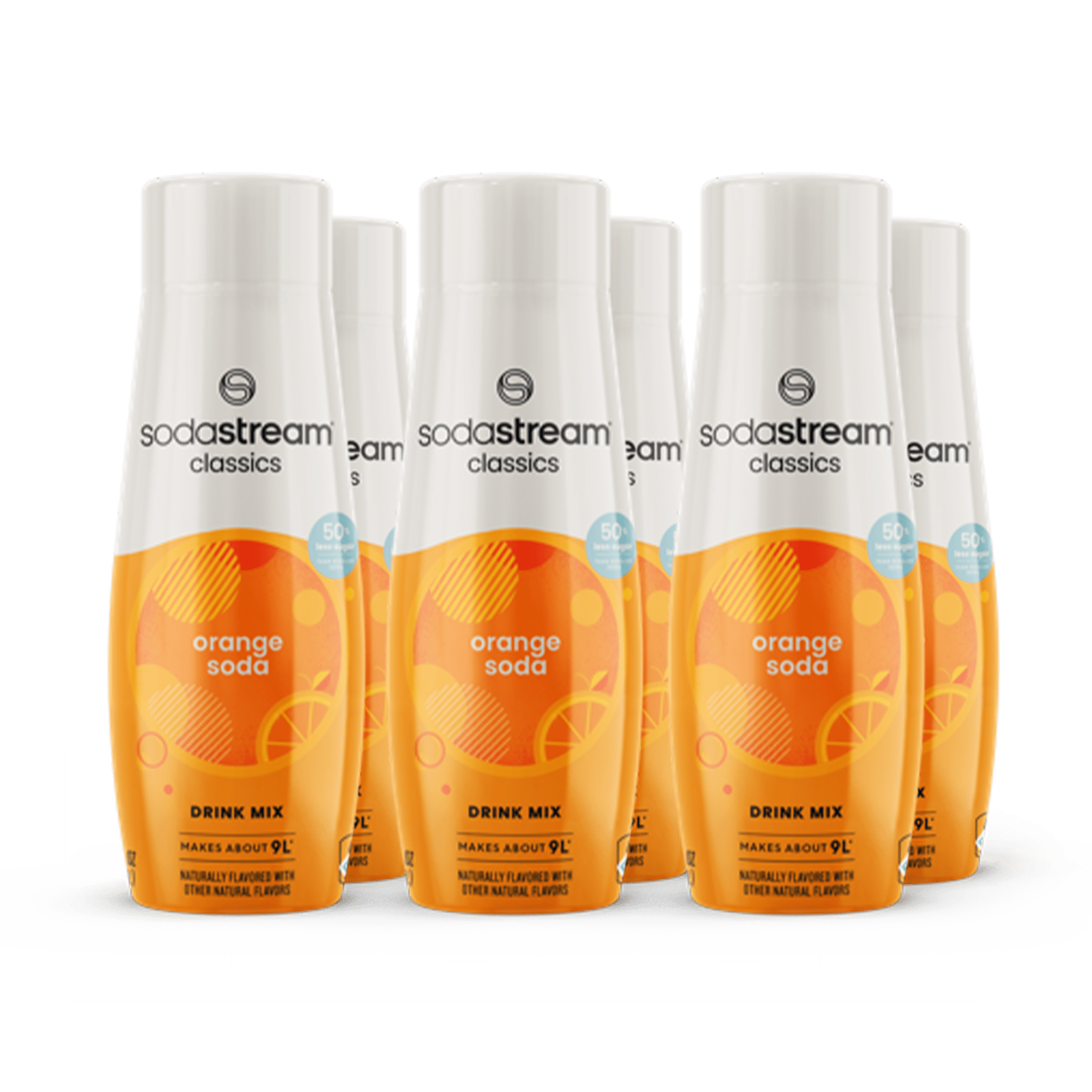 SodaStream Classics Orange 6-pack sodastream