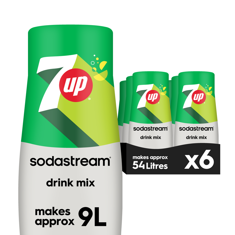 SodaStream 7UP Syrup 6-pack