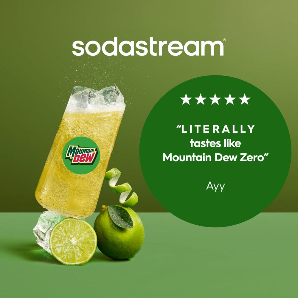 Sodastream Diet MTN DEW® Zero 6 Pack Sugar Syrup Drink Mix 6 x 440ml