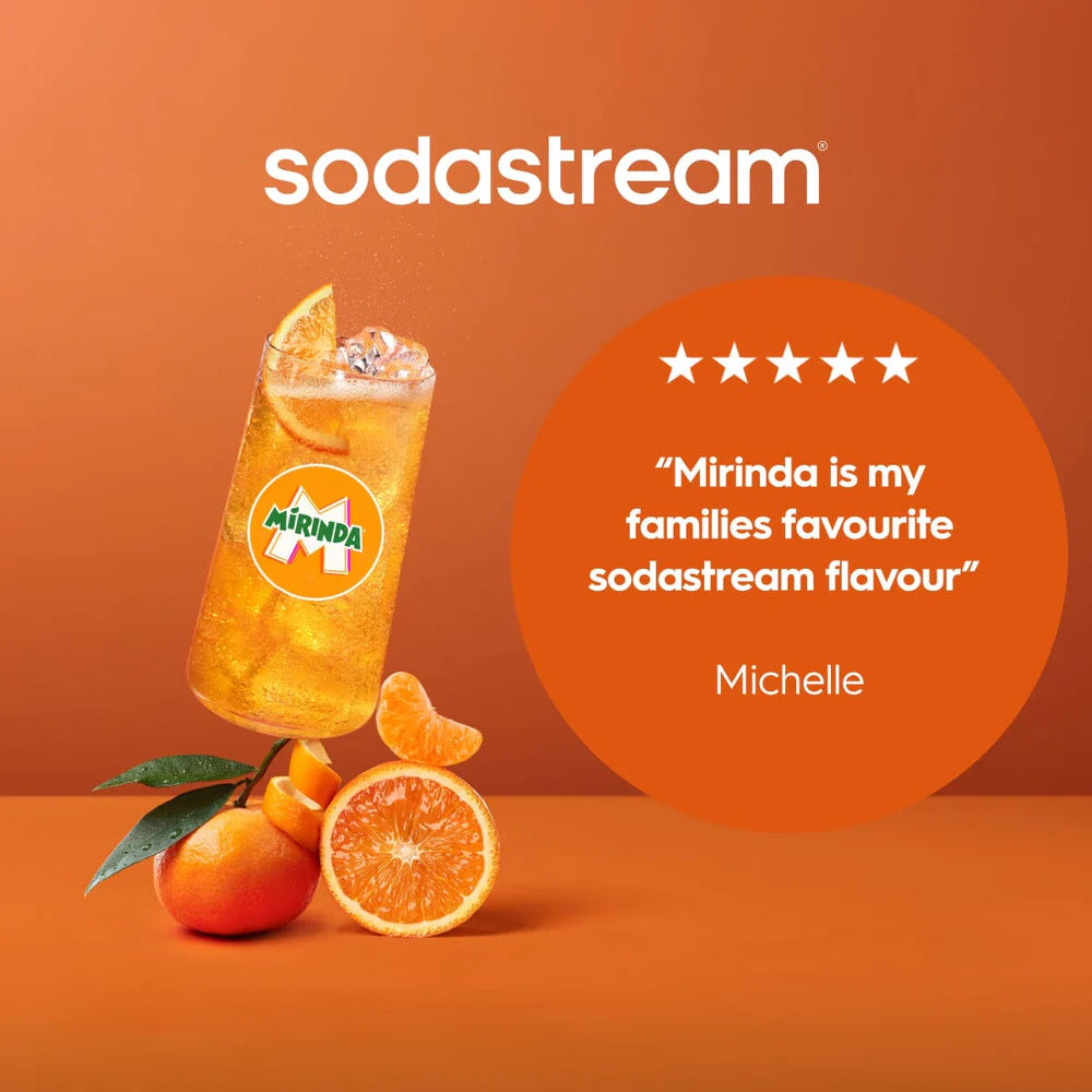 Sodastream Diet Mirinda® Orange 6 Pack Syrup Drink Mix 6 x 440ml