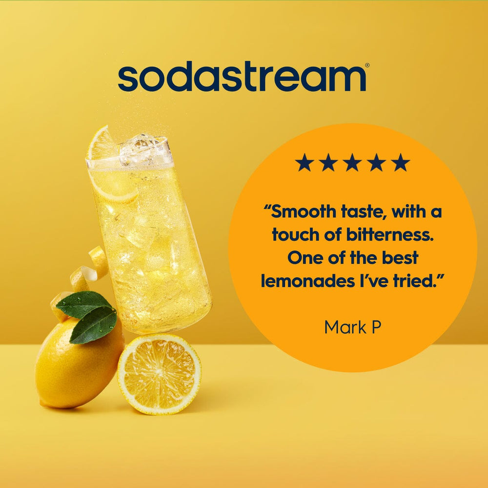 Sodastream Classics Cloudy Lemonade 6 Pack Sugar Free Syrup Drink Mix 440ml