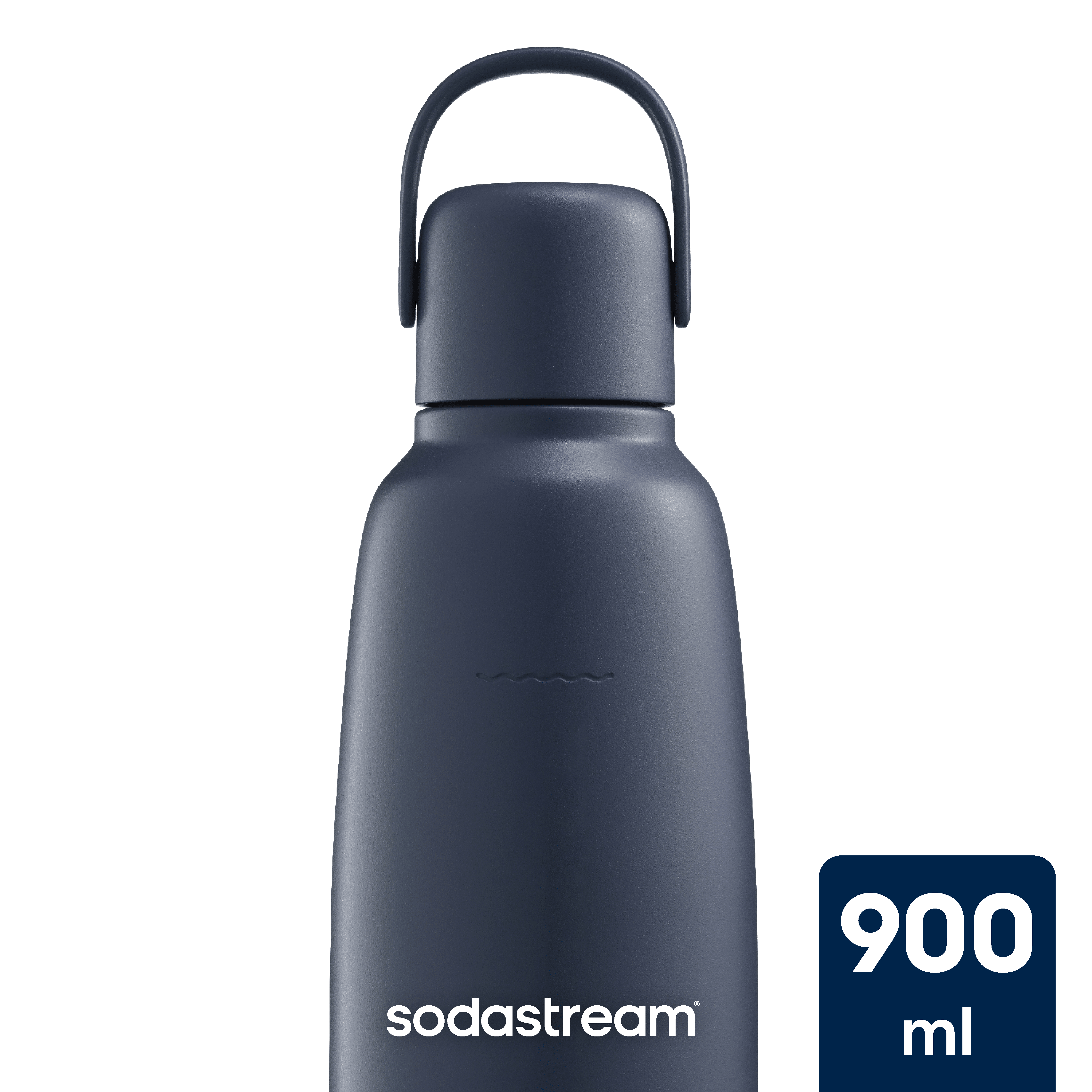 SodaStream Fizz & Go Cool Bottle 0.9L Stainless Steel sodastream