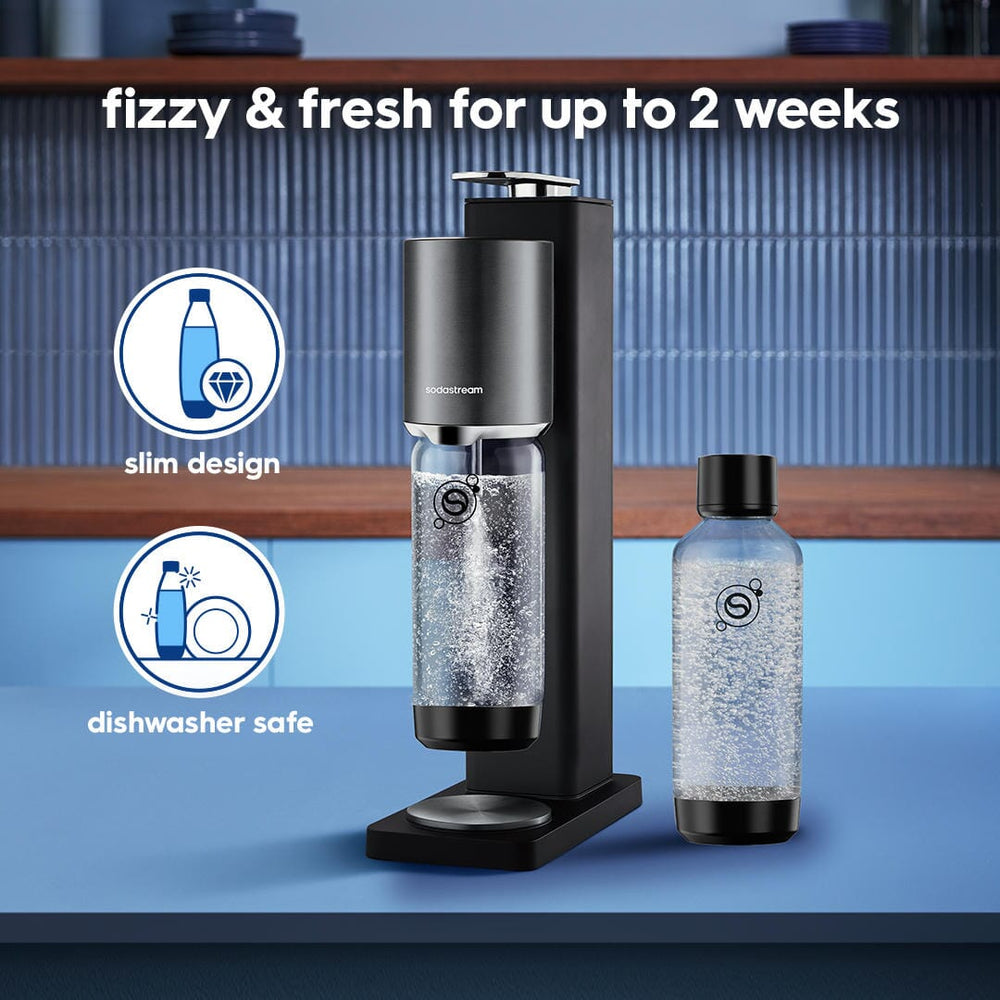 Sodastream Fresh™ Sparkling Water Bottle Black 1L – 2