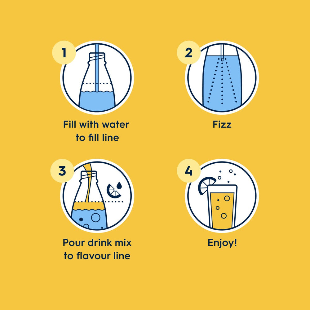 Sodastream Classics Diet Tonic Syrup Drink Mix 440ml