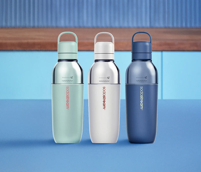 Sodastream Fizz&Go® Easy Mix Sparkling Water Bottle Sand 710 ml