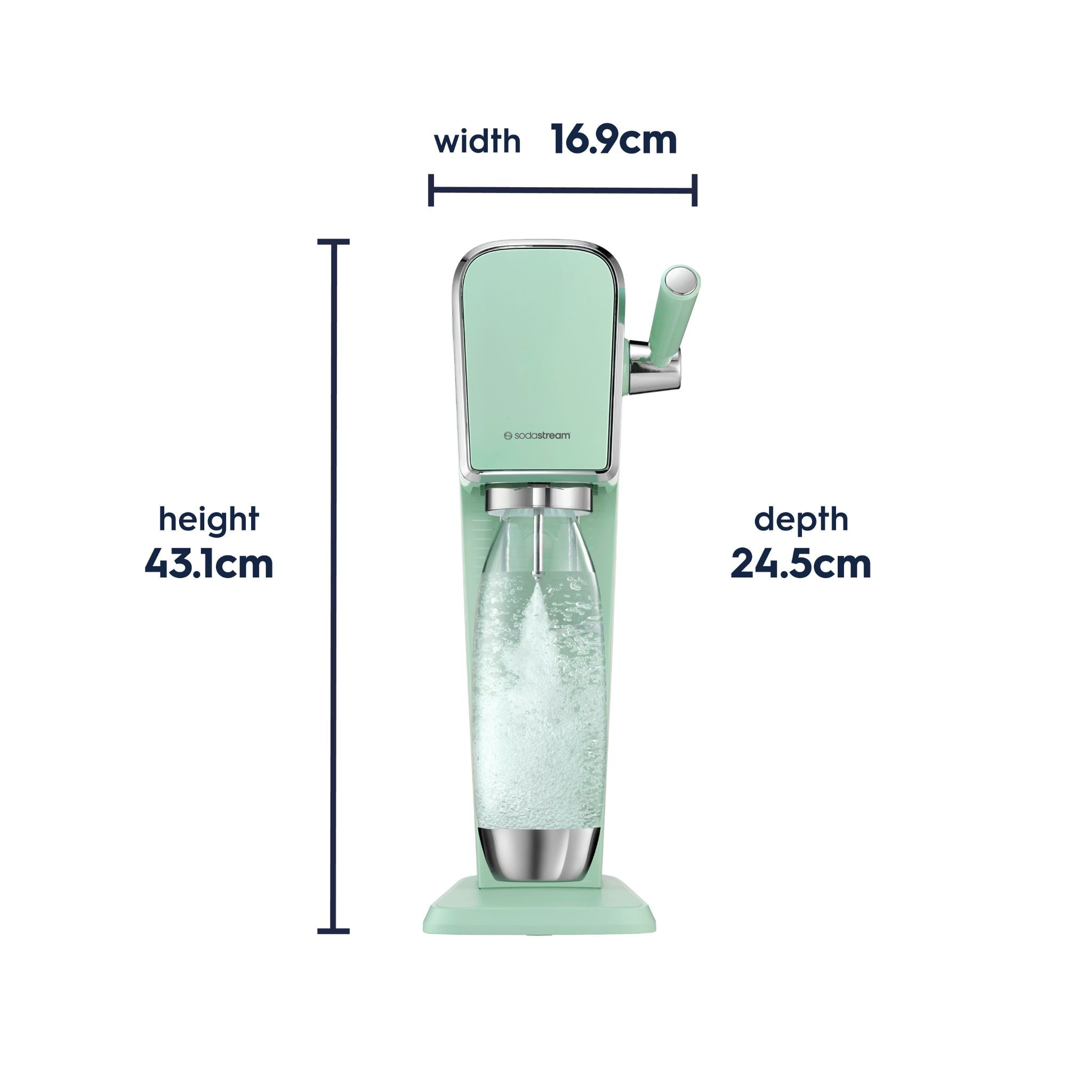 SodaStream ART Mint Quick Connect Sparkling Water Maker