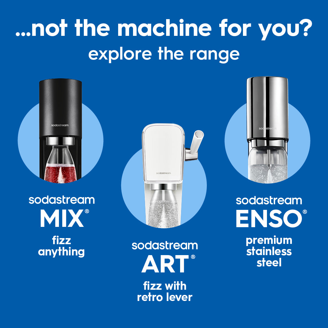 SodaStream E-Terra Quick Connect Sparkling Water Maker – SodaStream UK