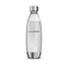 1L Slim Dishwasher Safe Plastic Bottle with Metal Base