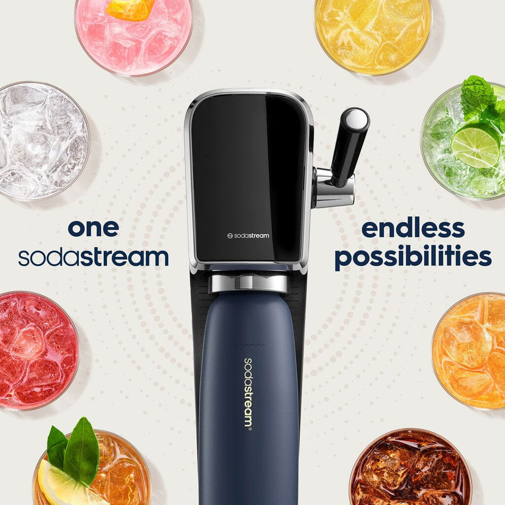 SodaStream Fizz & Go Cool Bottle 0.9L Stainless Steel