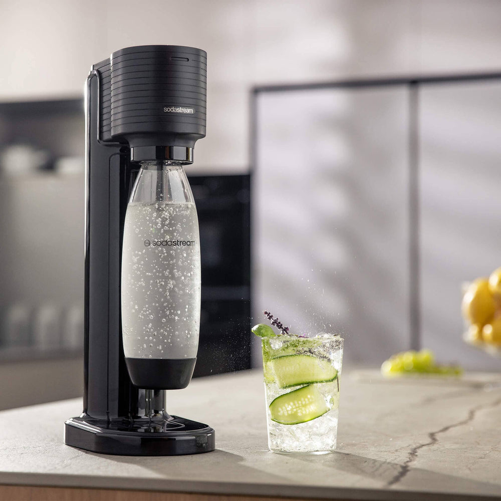 sodastream gaia with sparkling water machine