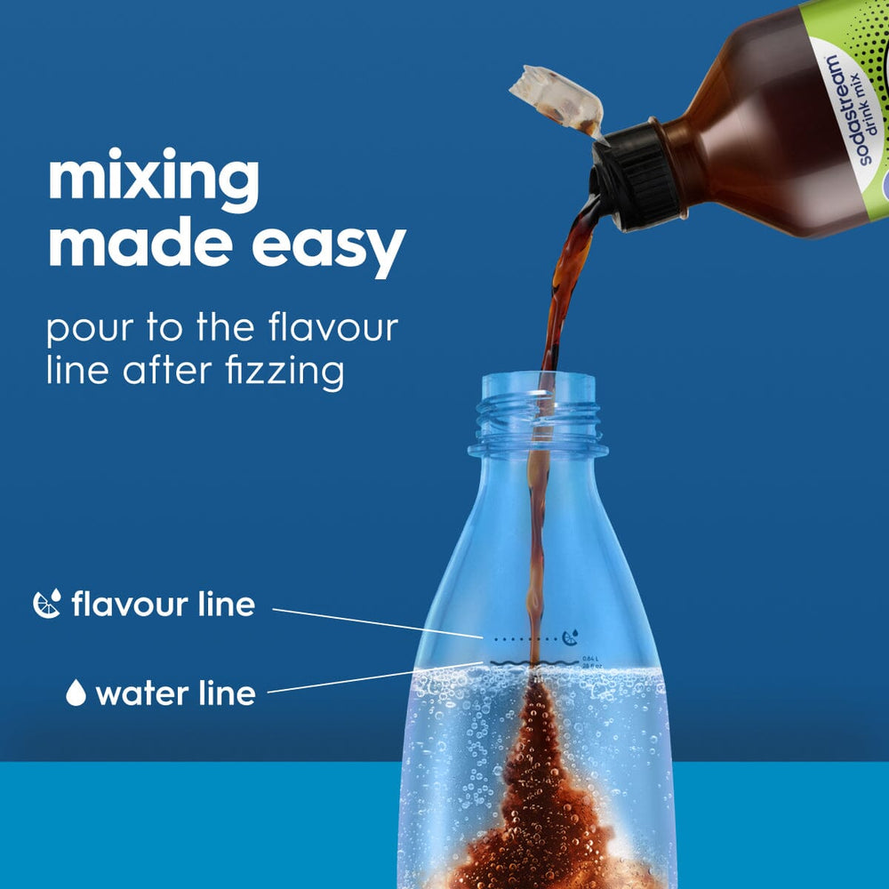 Sodastream Pepsi MAX® Lime 6 Pack Sugar Free Syrup Drink Mix 440ml