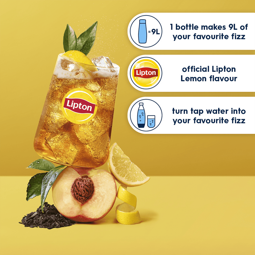 Sodastream Lipton® Ice Tea Lemon Syrup Drink Mix 440ml