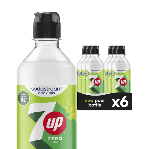 7UP® Zero Sugar 6 Pack Syrup Drink Mix